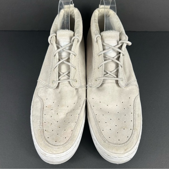 ❤️ Nike Cream High-Top Sneakers with Modern Design 517409-003 suede leather 11 - Picture 2 of 7